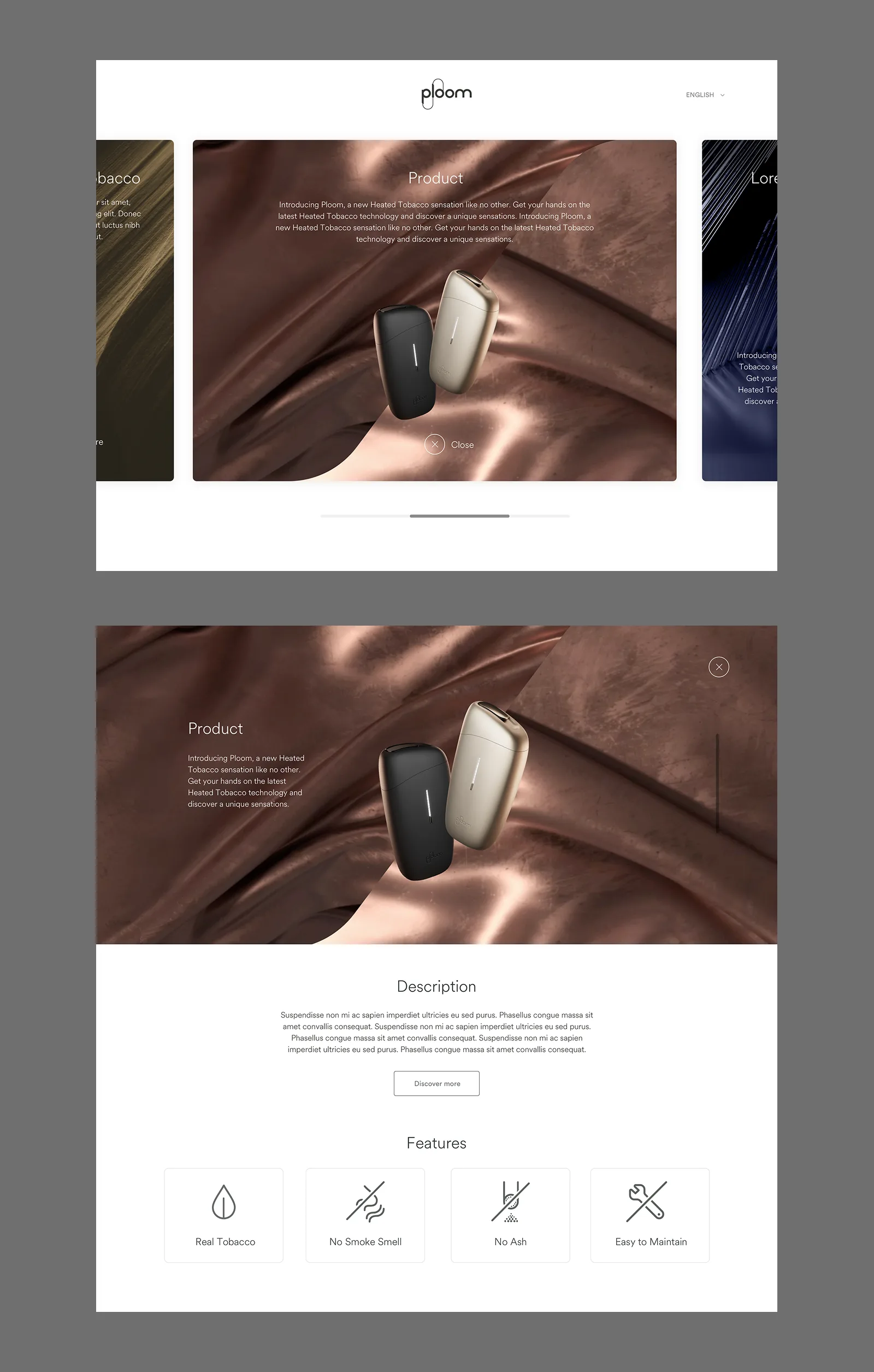 Step 4 — product range detail